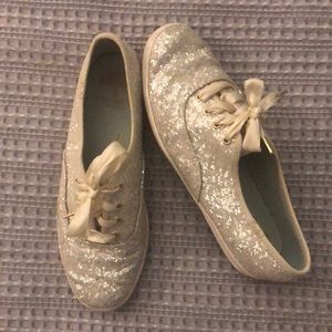 Kate Spade sequin KEDS, size 7 (fits like a 7.5)